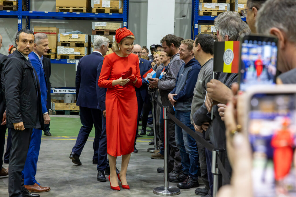 Visit of the Royal Highnesses of Belgium and the Grand Duchy of Luxembourg to Anglo Belgian Corporation